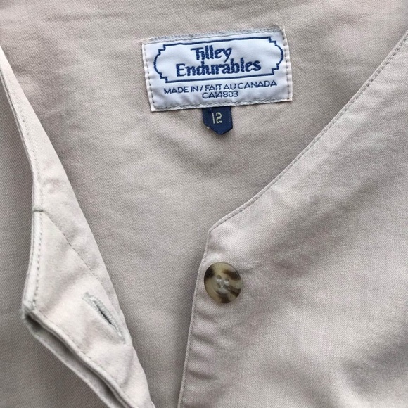 Vintage Tilley Endurable Collarless Safari Jacket - Picture 3 of 7